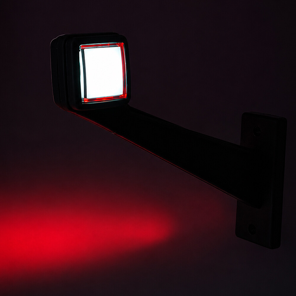 Ліхтар габаритний ріг NEON, 12-24V, 170*160; правий, HORPOL