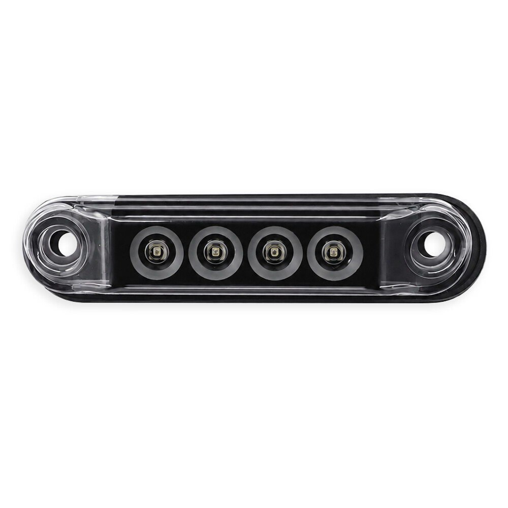 Фонарь габаритный диодный красный, 12/24V, 4LED «GRAPHITE» (HORPOL)