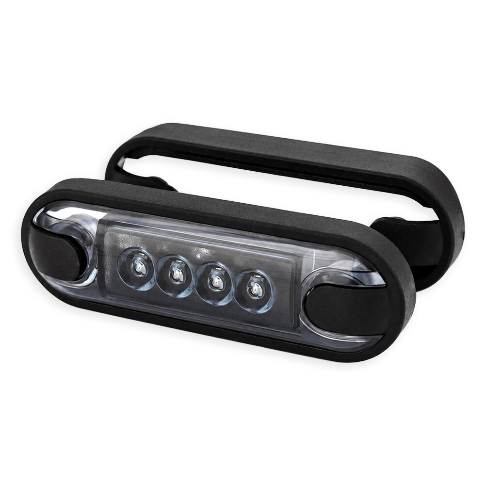 Ліхтар габаритний "Slim" жовтий LED 12/24V HORPOL