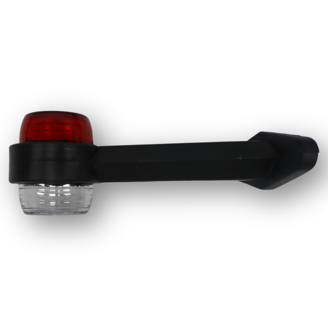 Фонарь габаритный рог LED; 12-24 V; косой 16 см (F.PLAS)