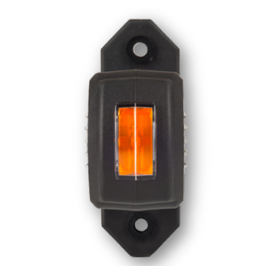 Фонарь габаритный рог трехцветный 10 см\лев.\ HORPOL Фонарь габаритный рог трехцветный 10 см\лев.\ HORPOL