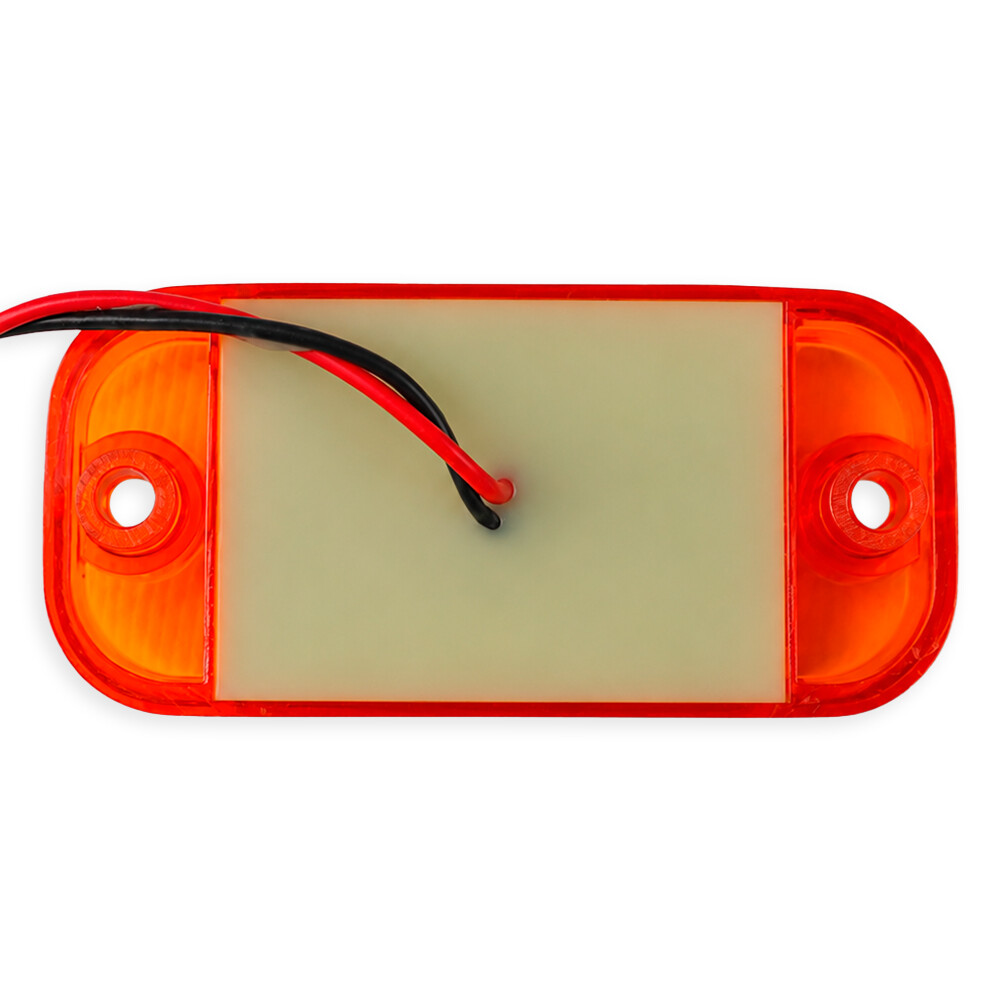 Фонарь габаритный LED 4 желтый 24V