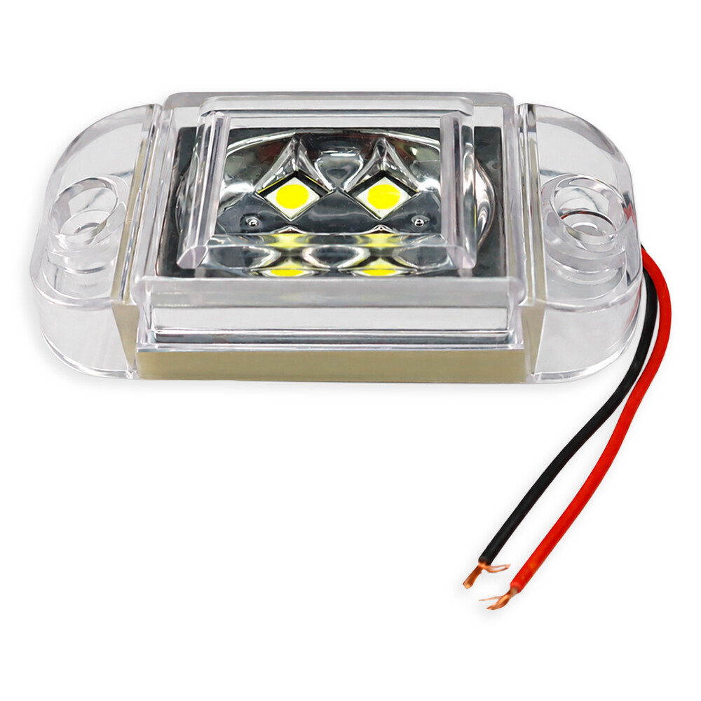 Фонарь габаритный LED 4 белый 24V Фонарь габаритный LED 4 белый 24V