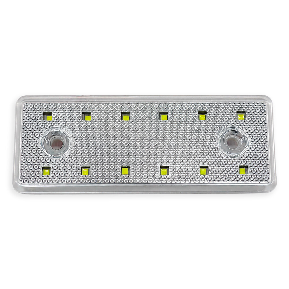 Ліхтар габаритний LED 12 білий 112*42мм