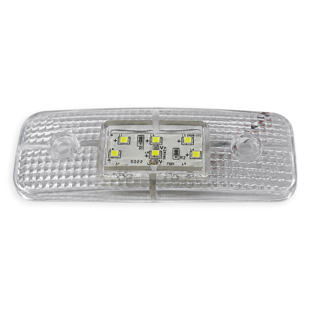 Ліхтар габаритний LED 9 білий 12\24V