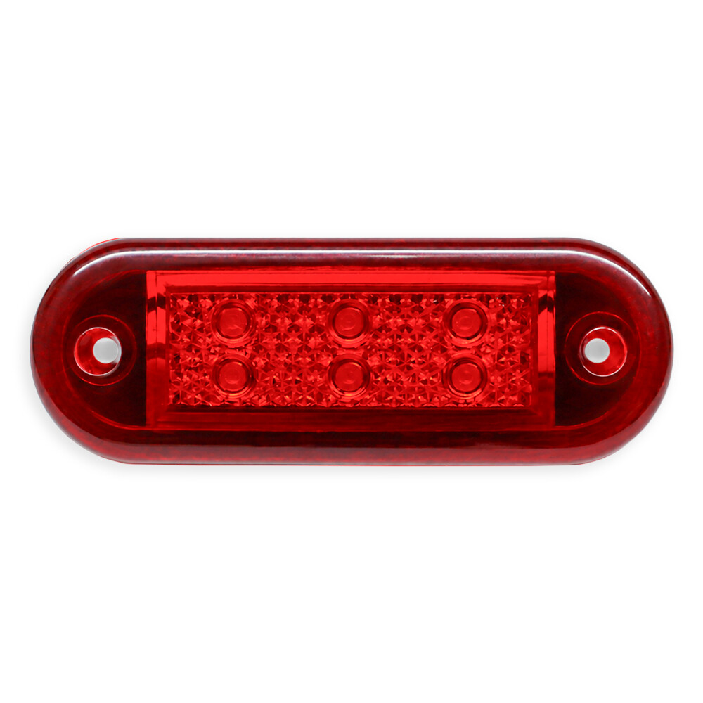 Ліхтар габаритний червоний LED 12-24V Ліхтар габаритний червоний LED 12-24V