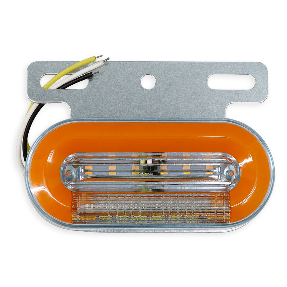 Фонарь габаритный LED 24V желтый (с метал.креплением) Фонарь габаритный LED 24V желтый (с метал.креплением)