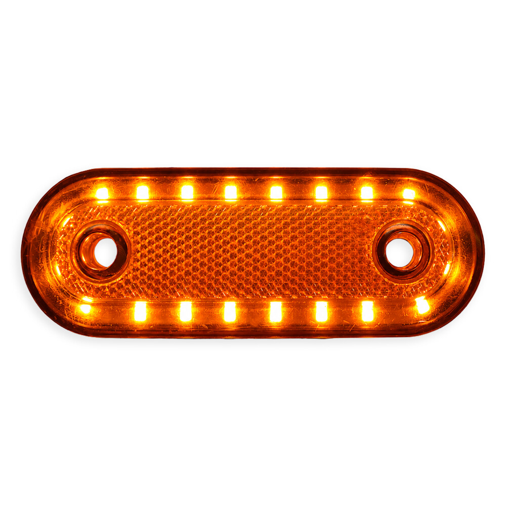 Ліхтар габаритний LED 24 жовтий 24V Ліхтар габаритний LED 24 жовтий 24V