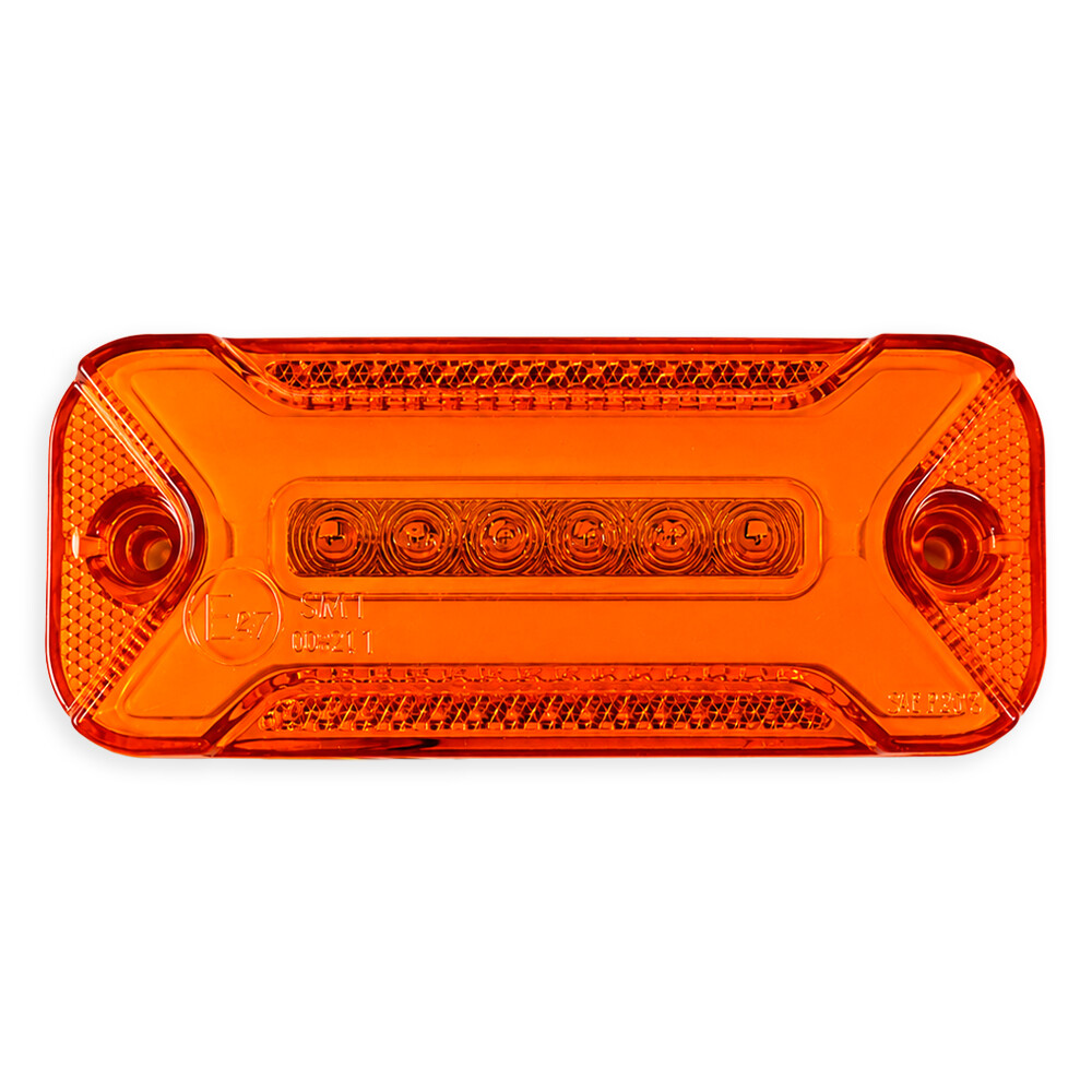 Фонарь габаритный диодный  желтый NEON 24 V