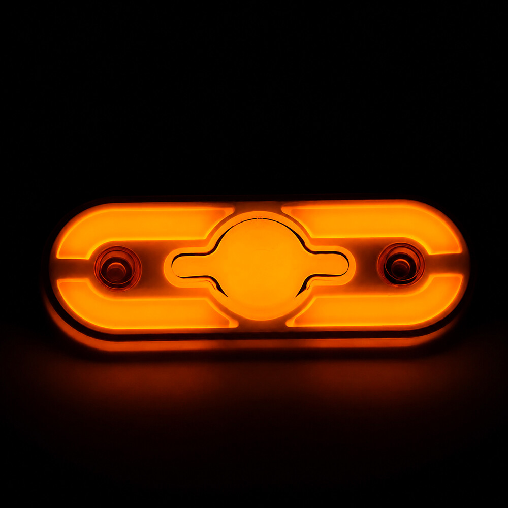 Фонарь габаритный диодный  желтый NEON 24 V