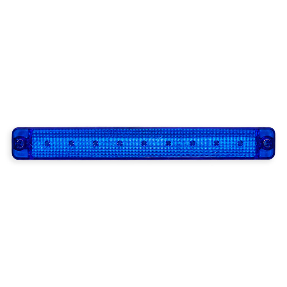 Фонарь габаритный LED 9 синий 24V Фонарь габаритный LED 9 синий 24V