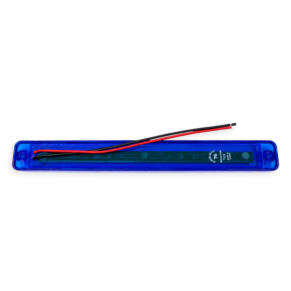 Фонарь габаритный LED 9 синий 24V Фонарь габаритный LED 9 синий 24V