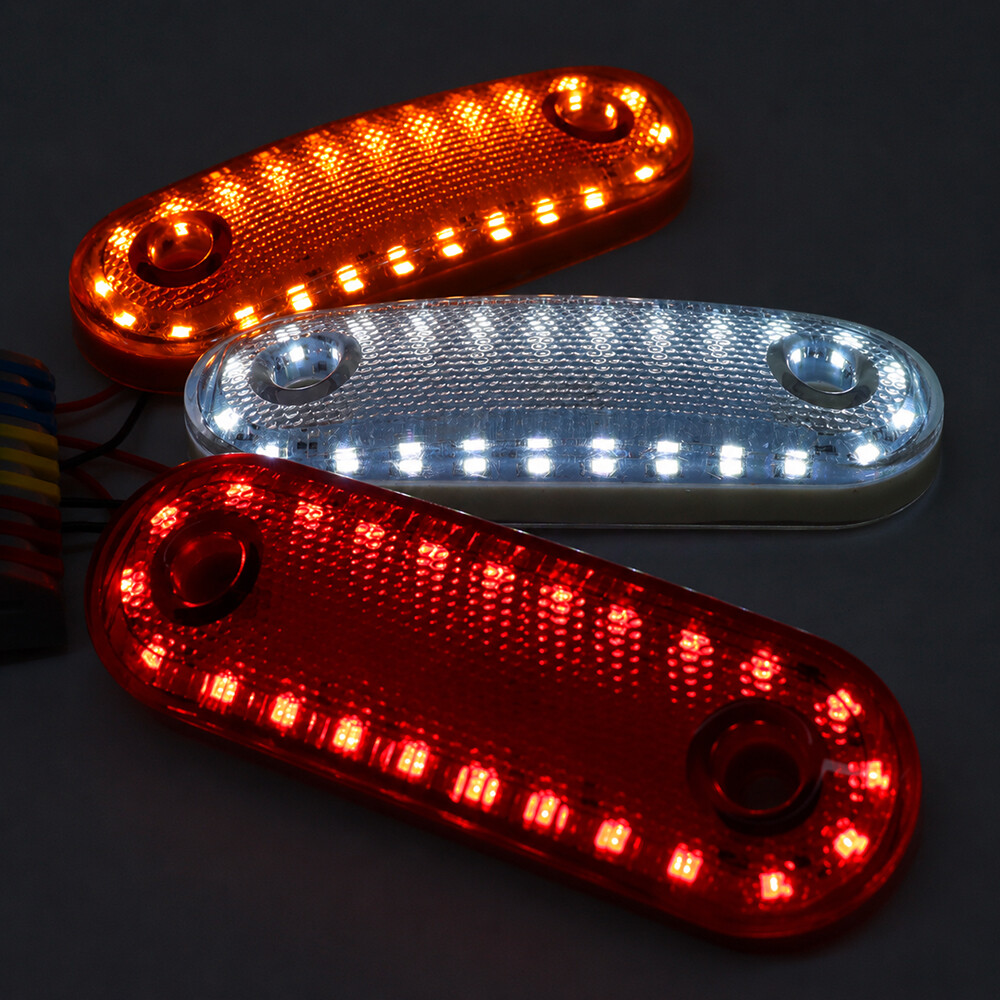 Фонарь габаритный LED 24; белый; 12-24V Фонарь габаритный LED 24; белый; 12-24V