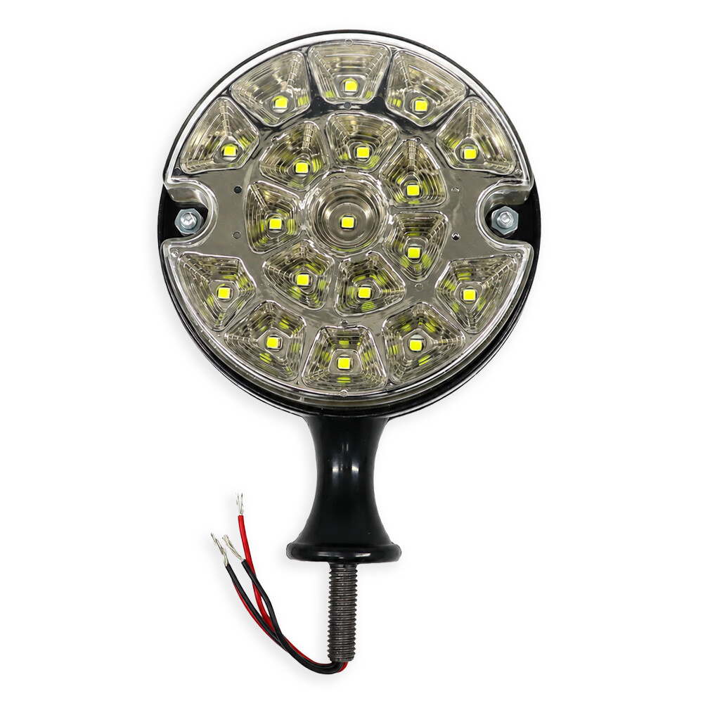 Габаритний ліхтарик діодний; червоно-білий; 12-24V