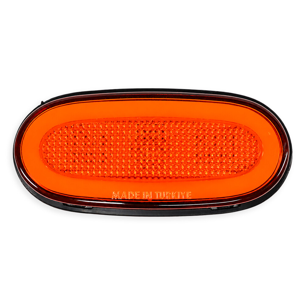 Фонарь габаритный NEON  желтый 12-24V \с креплением \