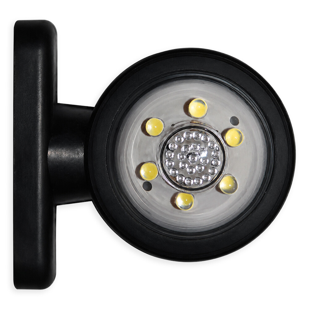 Ліхтар габаритний ріг LED прямий 6 см \6 діодів\ Ліхтар габаритний ріг LED прямий 6 см \6 діодів\