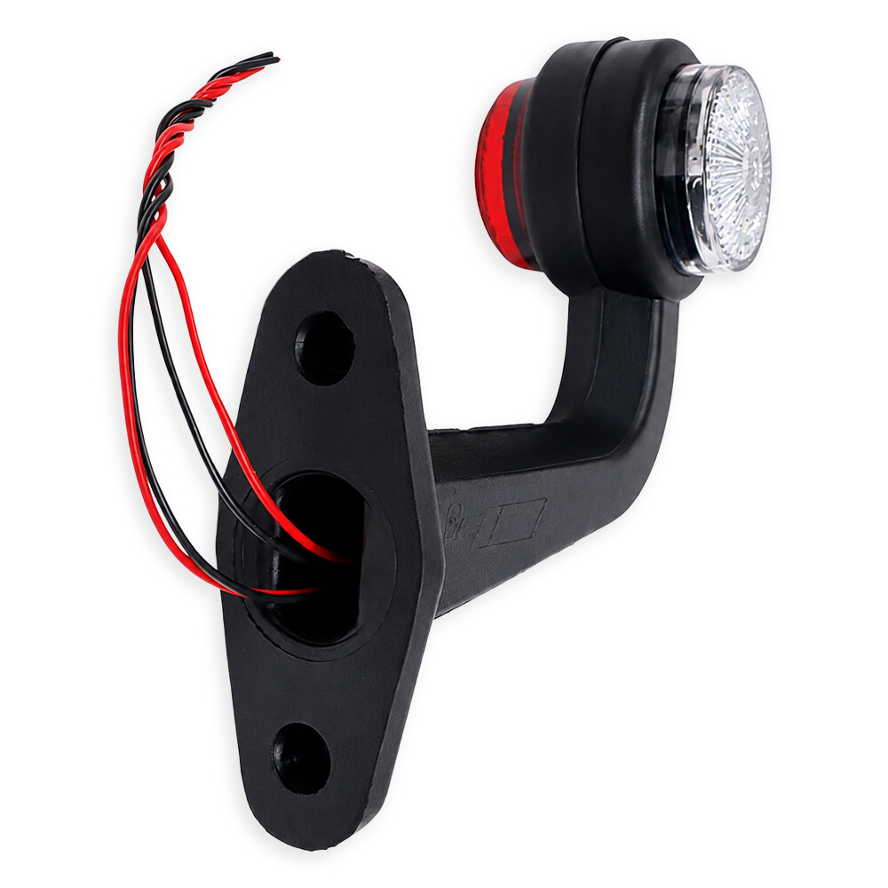 Фонарь габаритный рог LED кривой 16 см \ST\