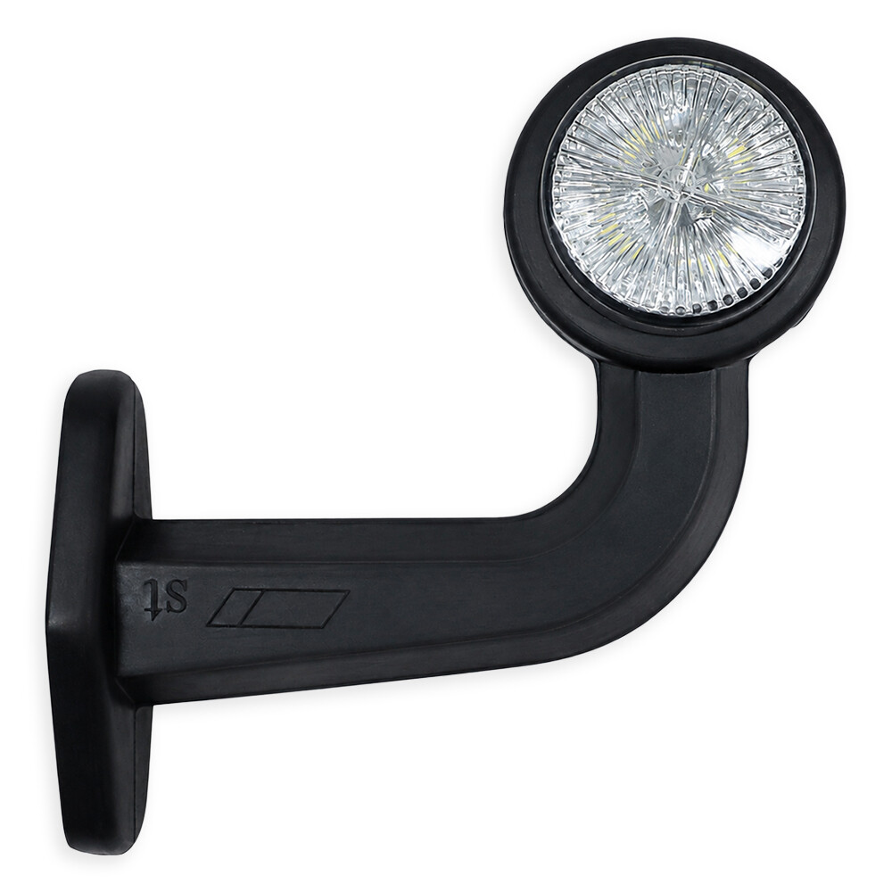 Фонарь габаритный рог LED кривой 16 см \ST\