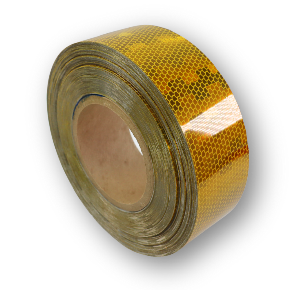 Стрічка світловідбивна для контейнера, AVERY, жовта Стрічка світловідбивна для контейнера, AVERY, жовта