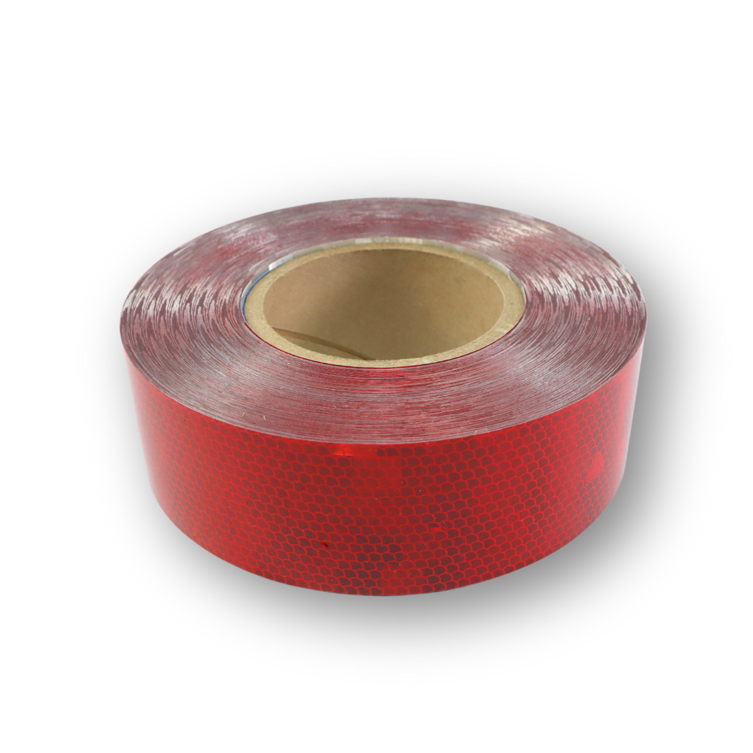 Лента светоотражающая для контейнера,  AVERY, красная