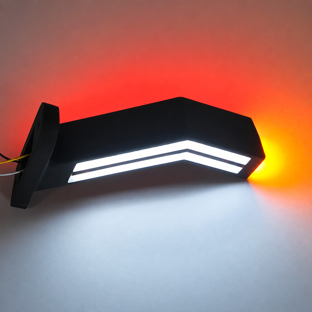 Ліхтар габаритний ріг 19 см LED 10-30 V біг указ. \правий \FR\