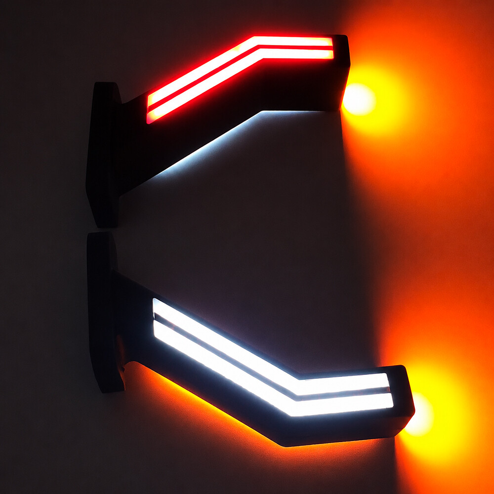 Ліхтар габаритний ріг 19 см LED 10-30 V біг указ. \правий \FR\