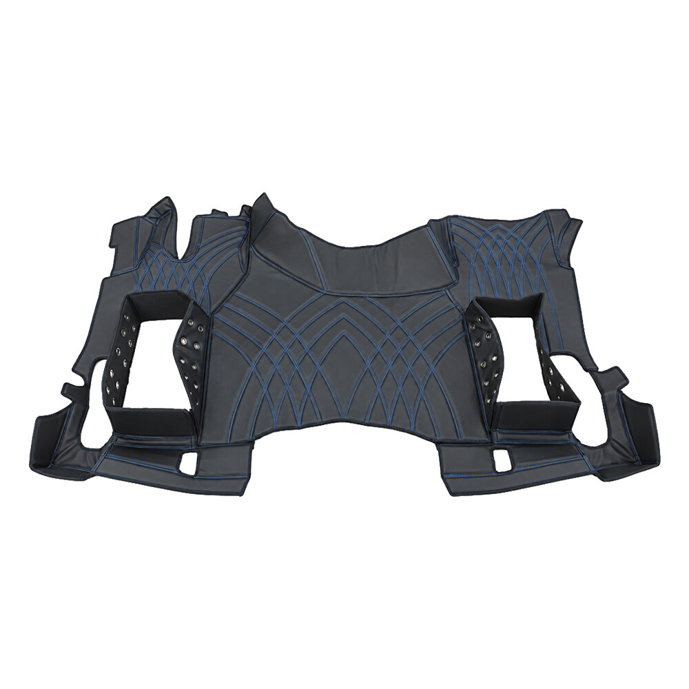 Килимок 3D Екошкіра RENAULT T з 2014 року; АКПП, рівна підлога,чорний,