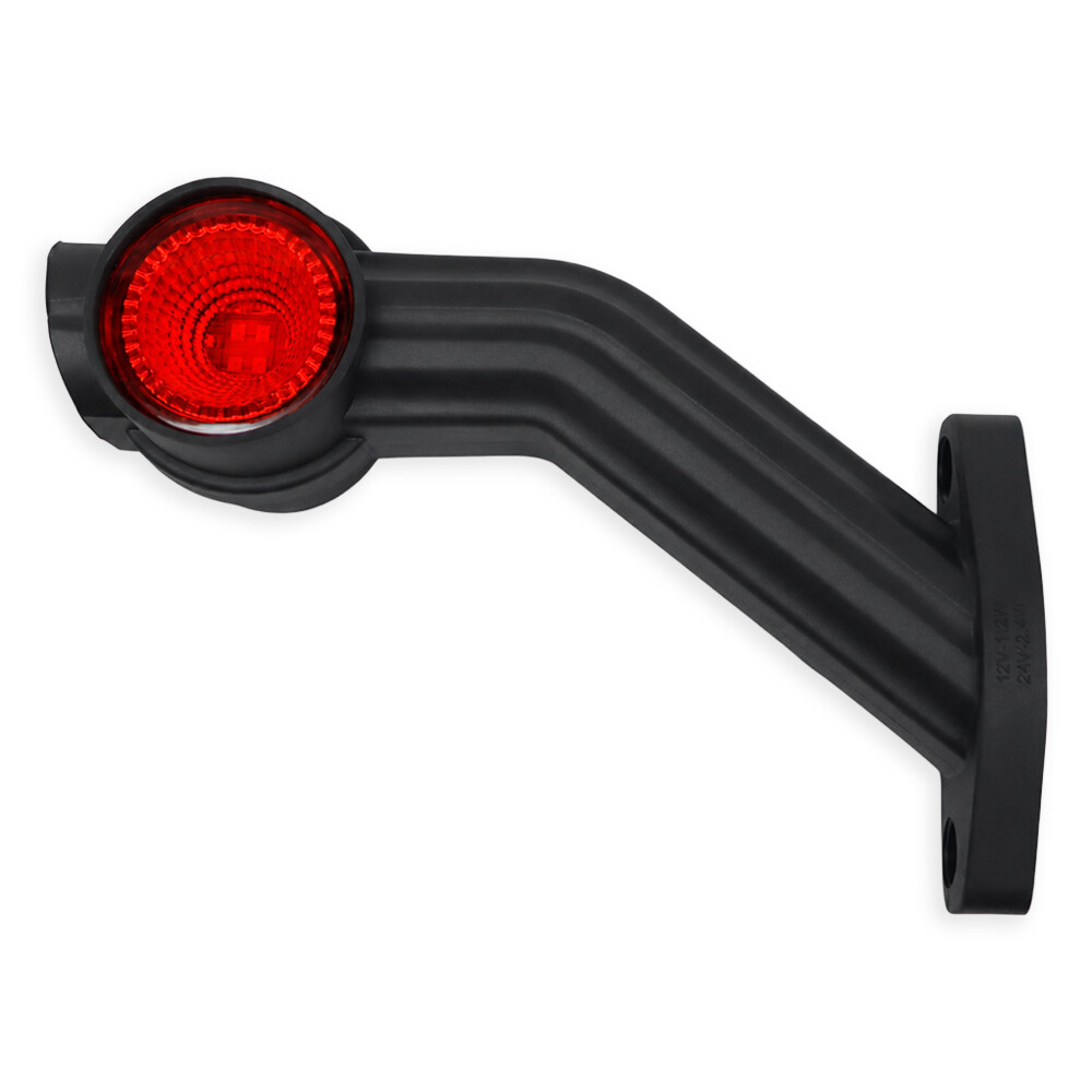 Ліхтар габаритний ріг LED; кривий; 19 см; лівий (Fristom)