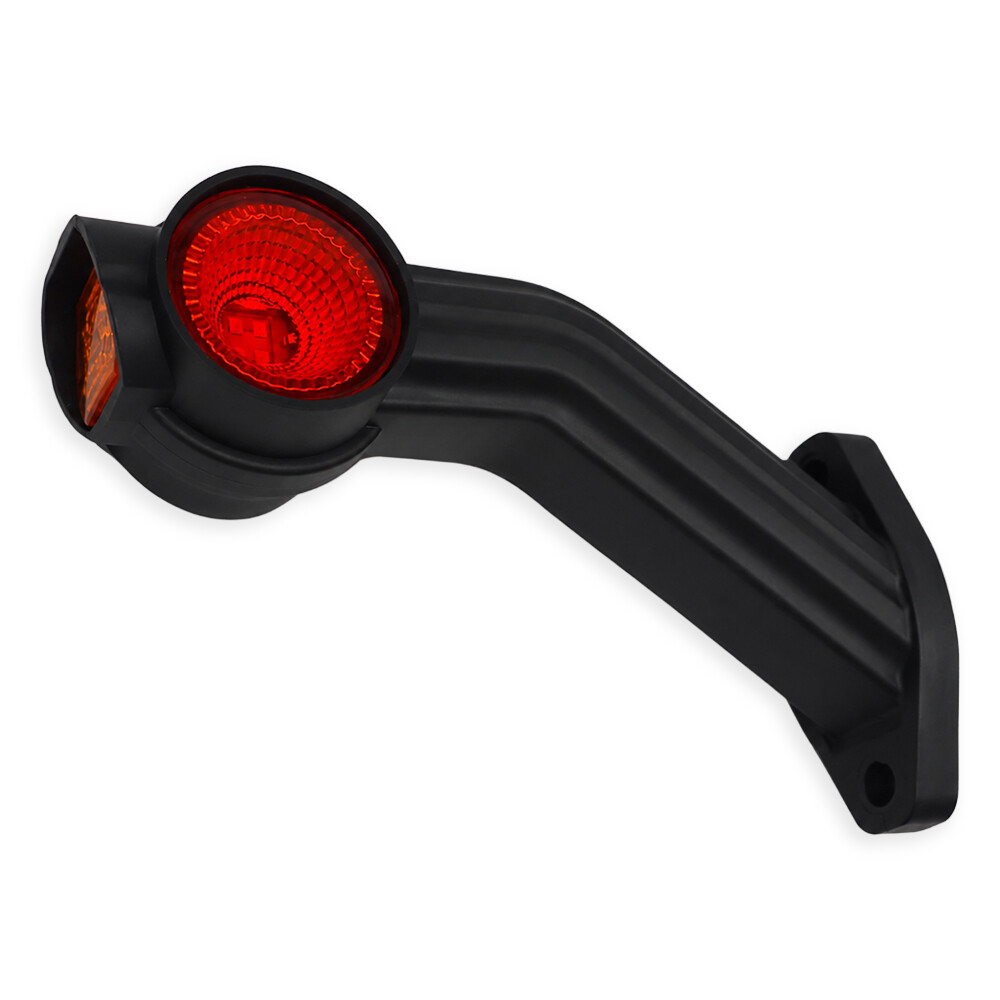 Ліхтар габаритний ріг LED; кривий; 19 см; лівий (Fristom)