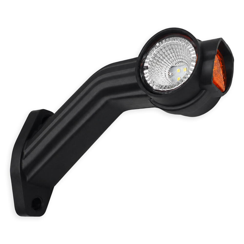 Ліхтар габаритний ріг LED; кривий; 19 см; лівий (Fristom)