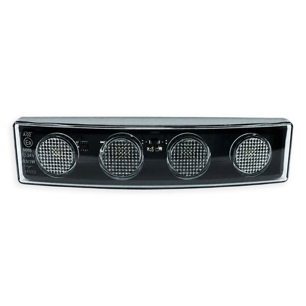 Фонарь габаритный лобовой SCANIA - P-G-R-T (2004→) LED \ белый\Horpol