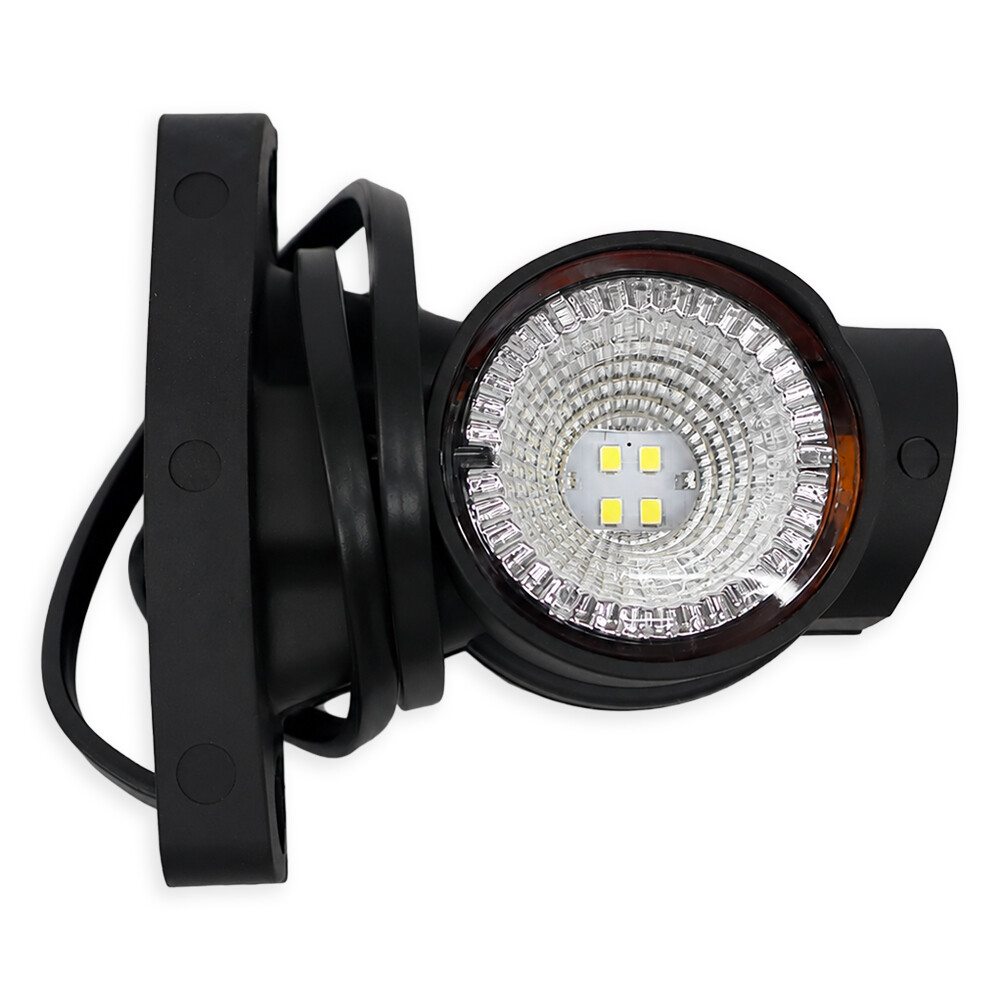 Ліхтар габаритний ріг LED; 10 см; лівий (Fristom)
