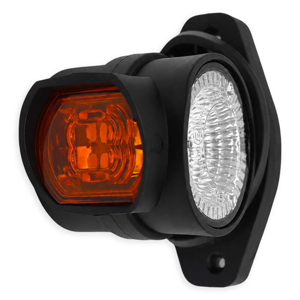 Ліхтар габаритний ріг LED; 10 см; правий (Fristom) Ліхтар габаритний ріг LED; 10 см; правий (Fristom)