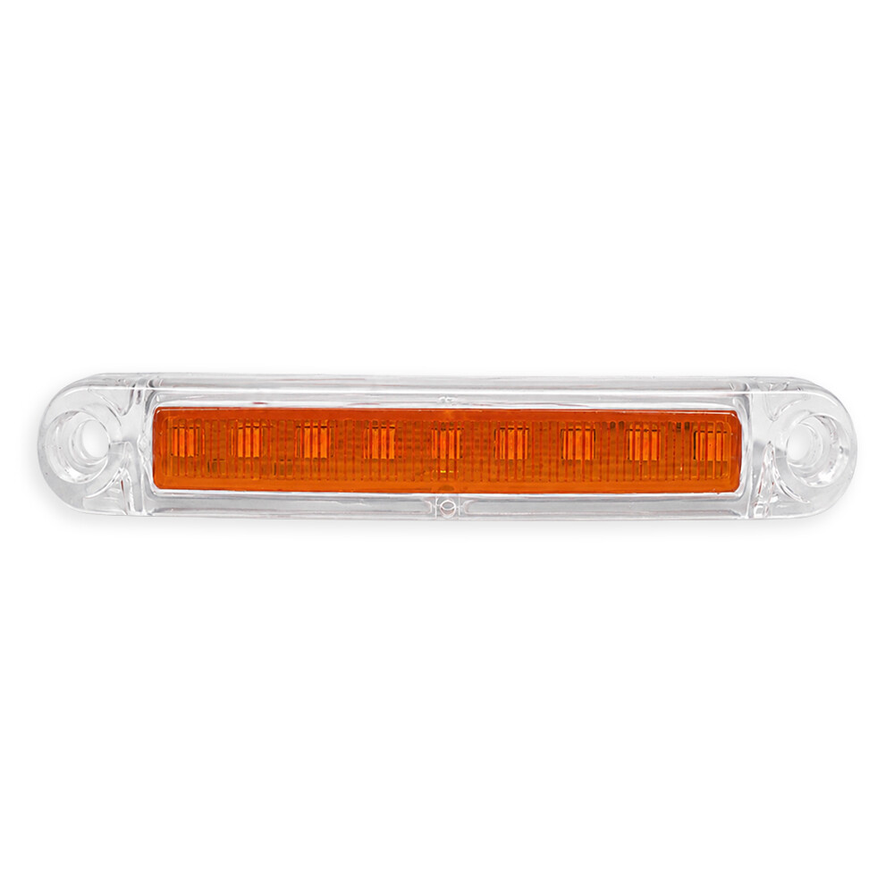 Фонарь габаритный LED желтый 12-24V