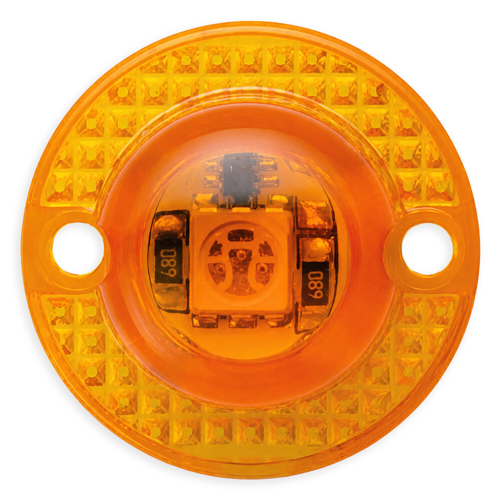 Ліхтар габаритний LED 12-24 V жовтий.