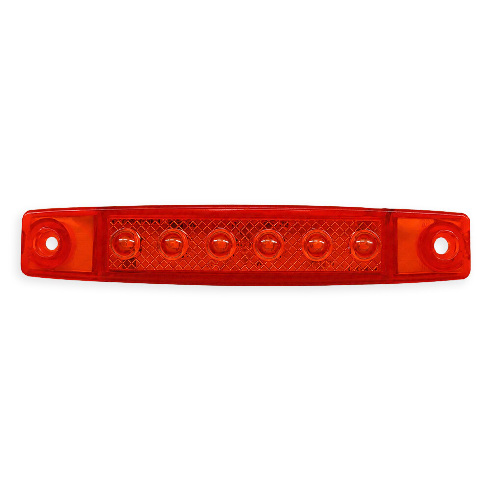 Фонарь габаритный LED 6 желт . 12\24 V