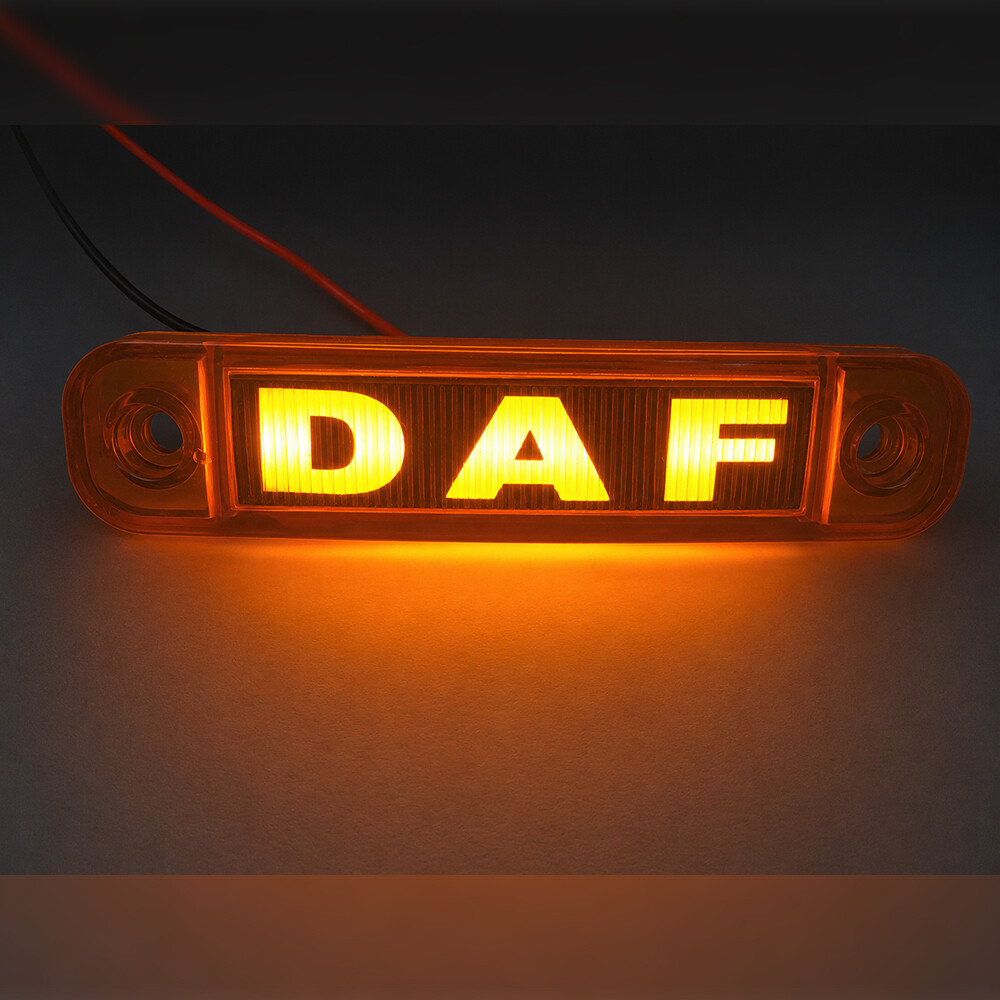 Ліхтар декор LED DAF жовтий (101*22*12\81) Ліхтар декор LED DAF жовтий (101*22*12\81)