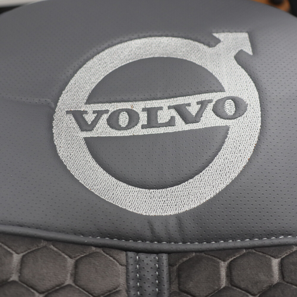Чохол на сидіння Enterprise VOLVO FH FM (2002-2013) сірий Чохол на сидіння Enterprise VOLVO FH FM (2002-2013) сірий