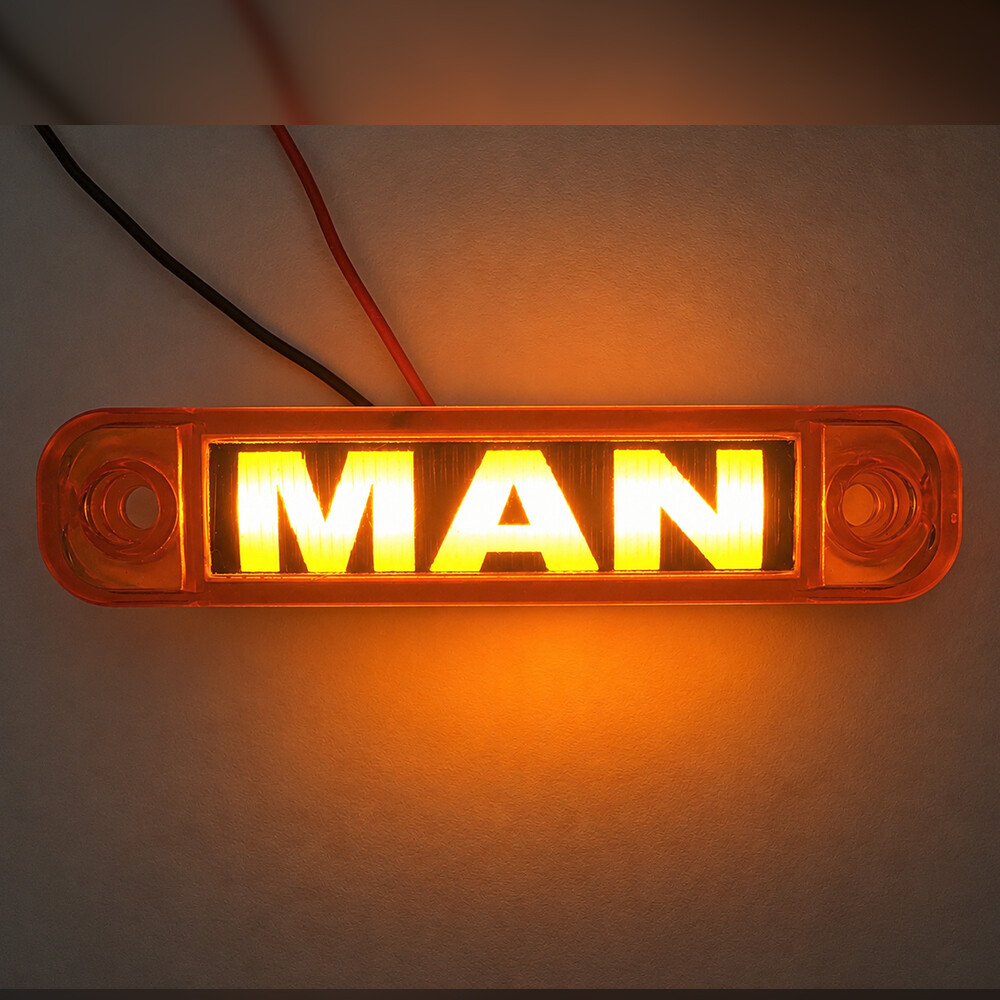 Ліхтар декор LED MAN жовтий (101*22*12\81)