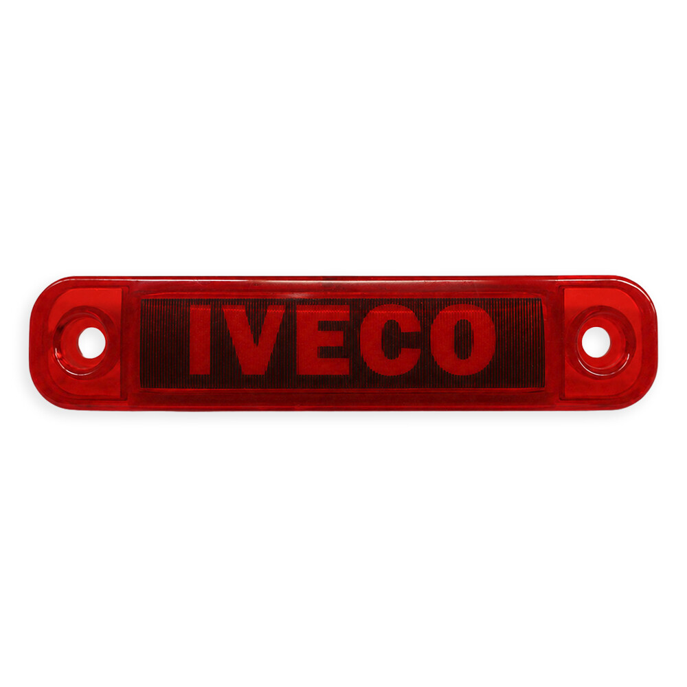 Ліхтар декор LED IVECO червоний (101*22*12\81)