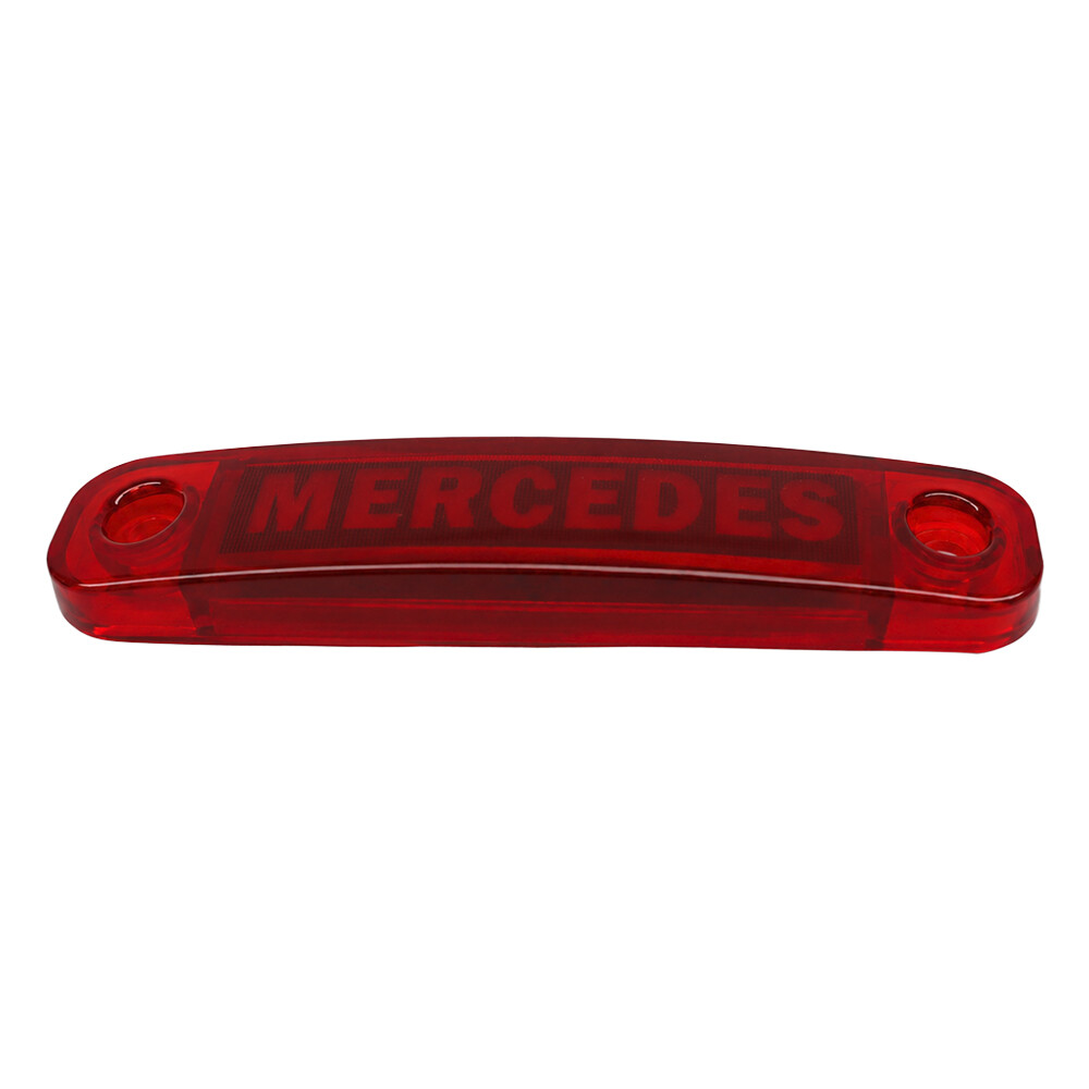 Ліхтар декор LED MERCEDES червоний (101*22*12\81) Ліхтар декор LED MERCEDES червоний (101*22*12\81)
