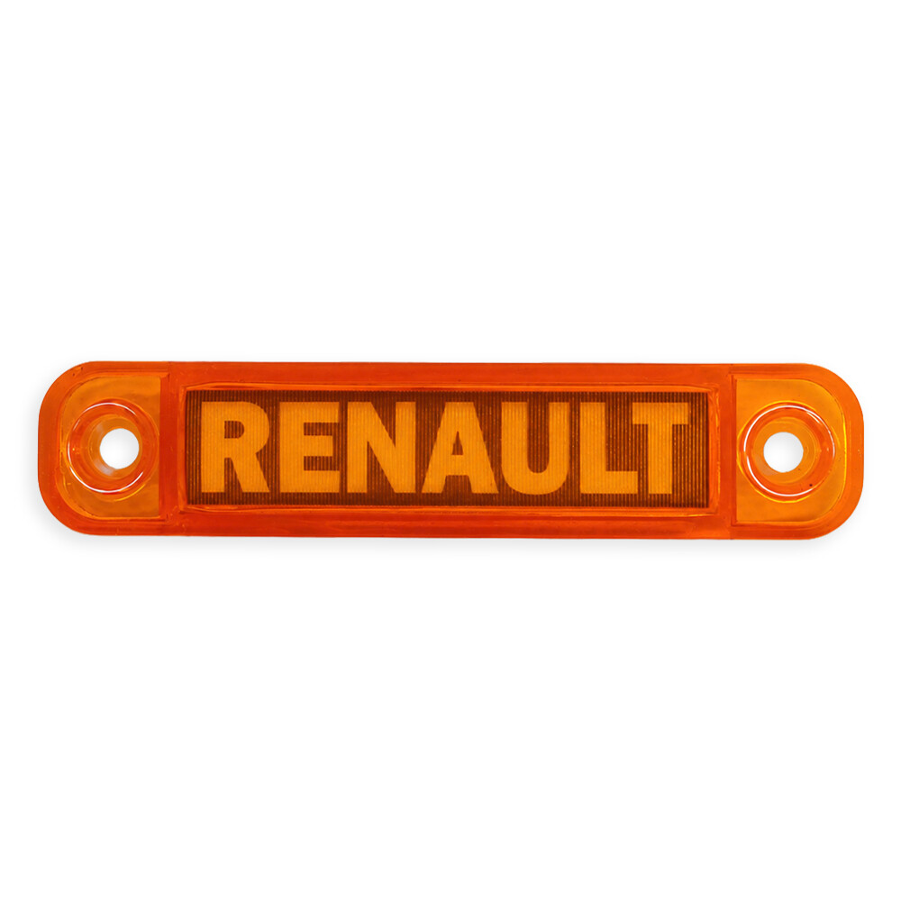 Фонарь декор LED RENAULT желтый (101*22*12\81)
