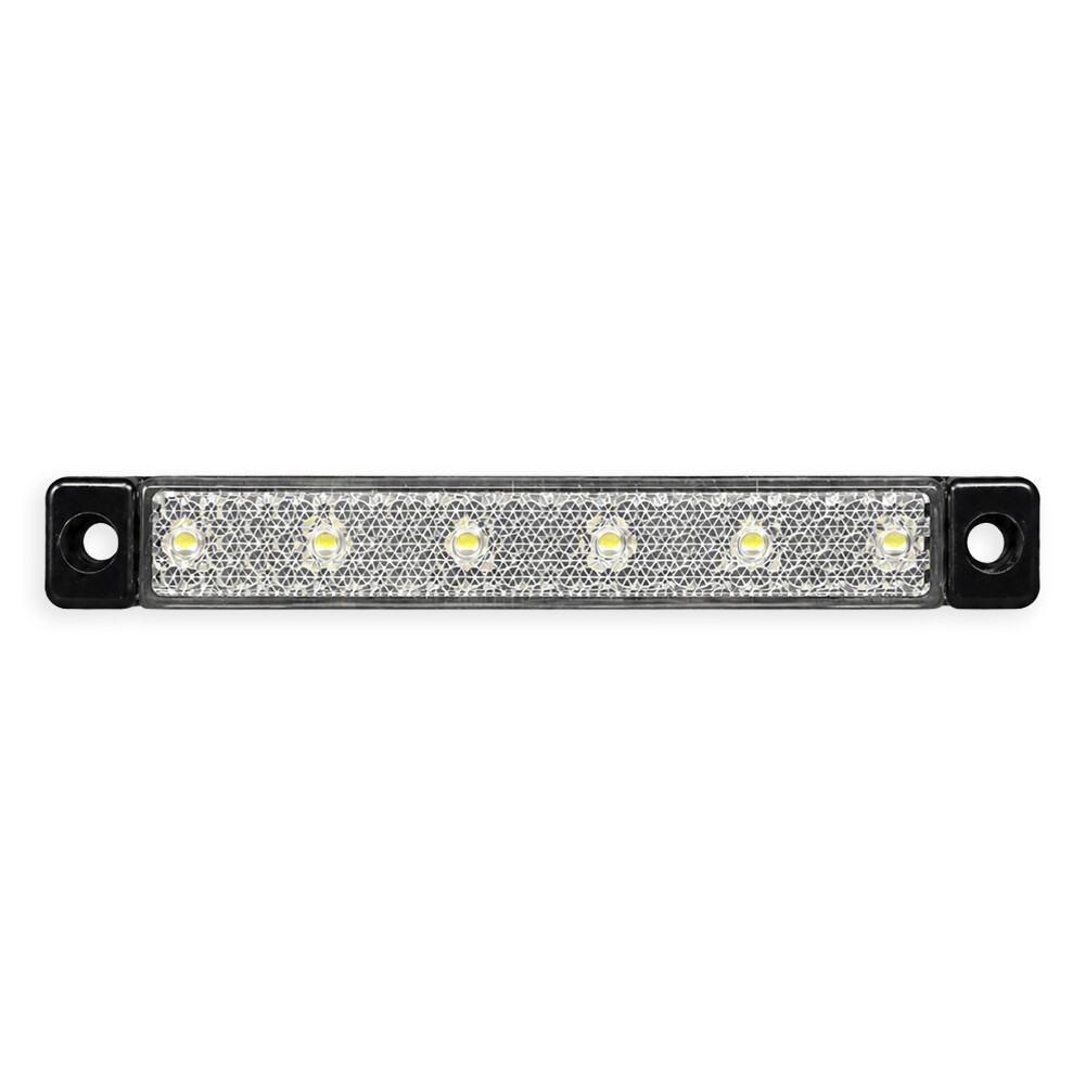 Ліхтарик габаритний 24V білий L0134 125*19