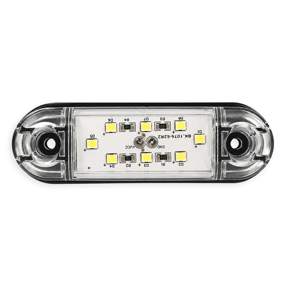 Ліхтар габаритний LED 8 білий 88*28мм