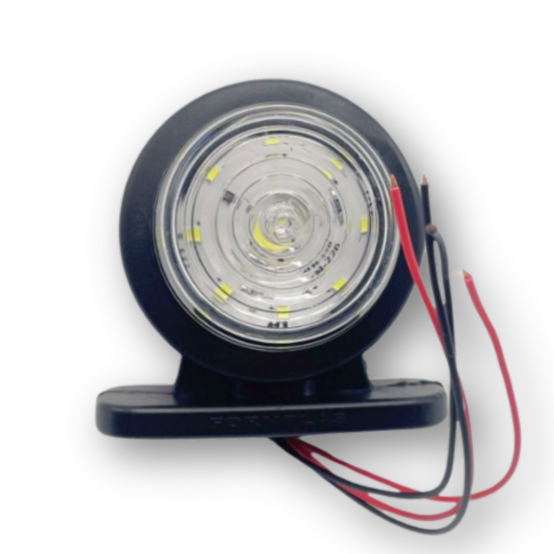 Фонарь габаритный рог; LED; прямой 7 см; 12-24 V (F.PLAS)