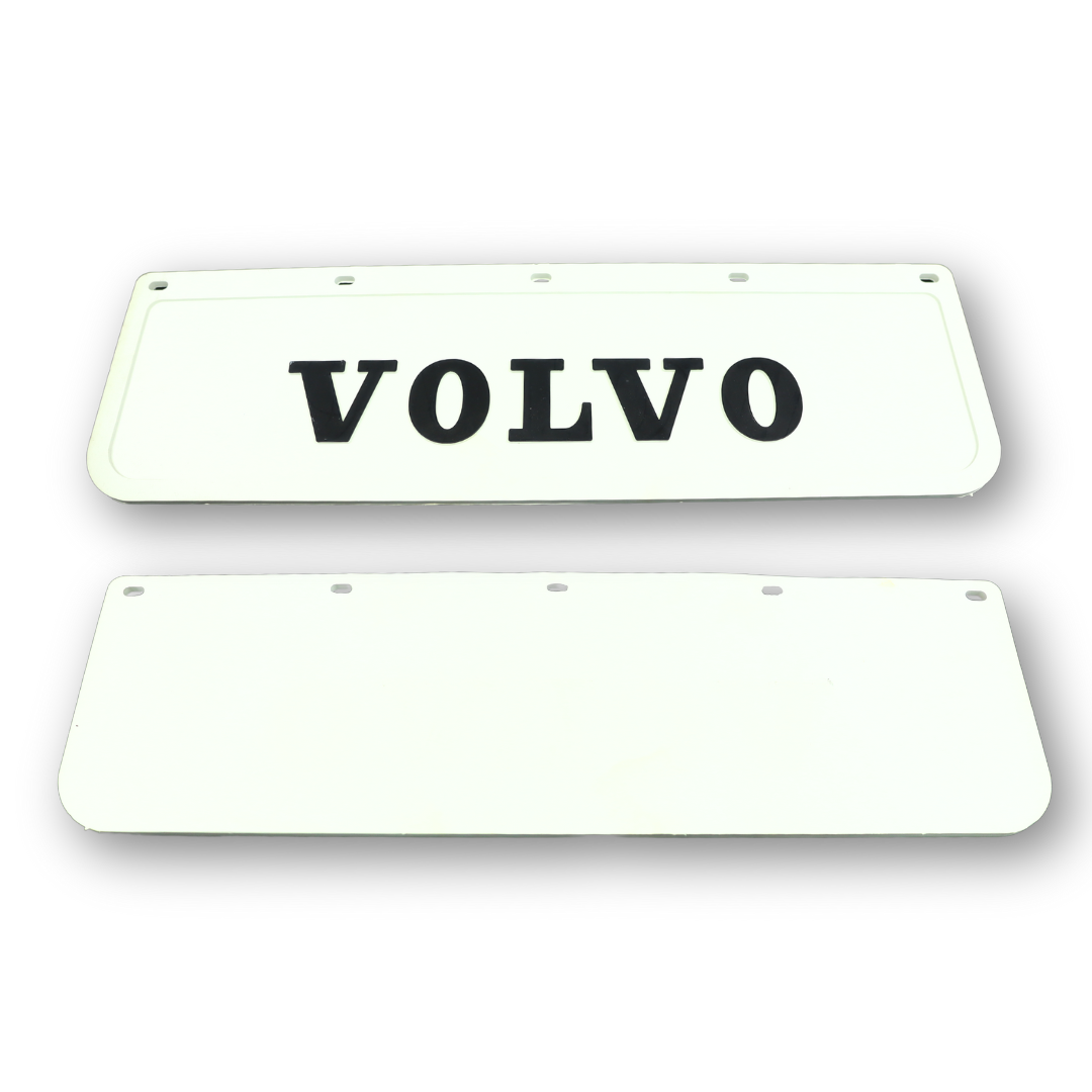 Брызговик тисненный VOLVO 600 x 180  \белый\