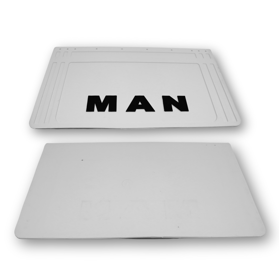 Брызговик тисненный MAN 640 x 360  \белый\