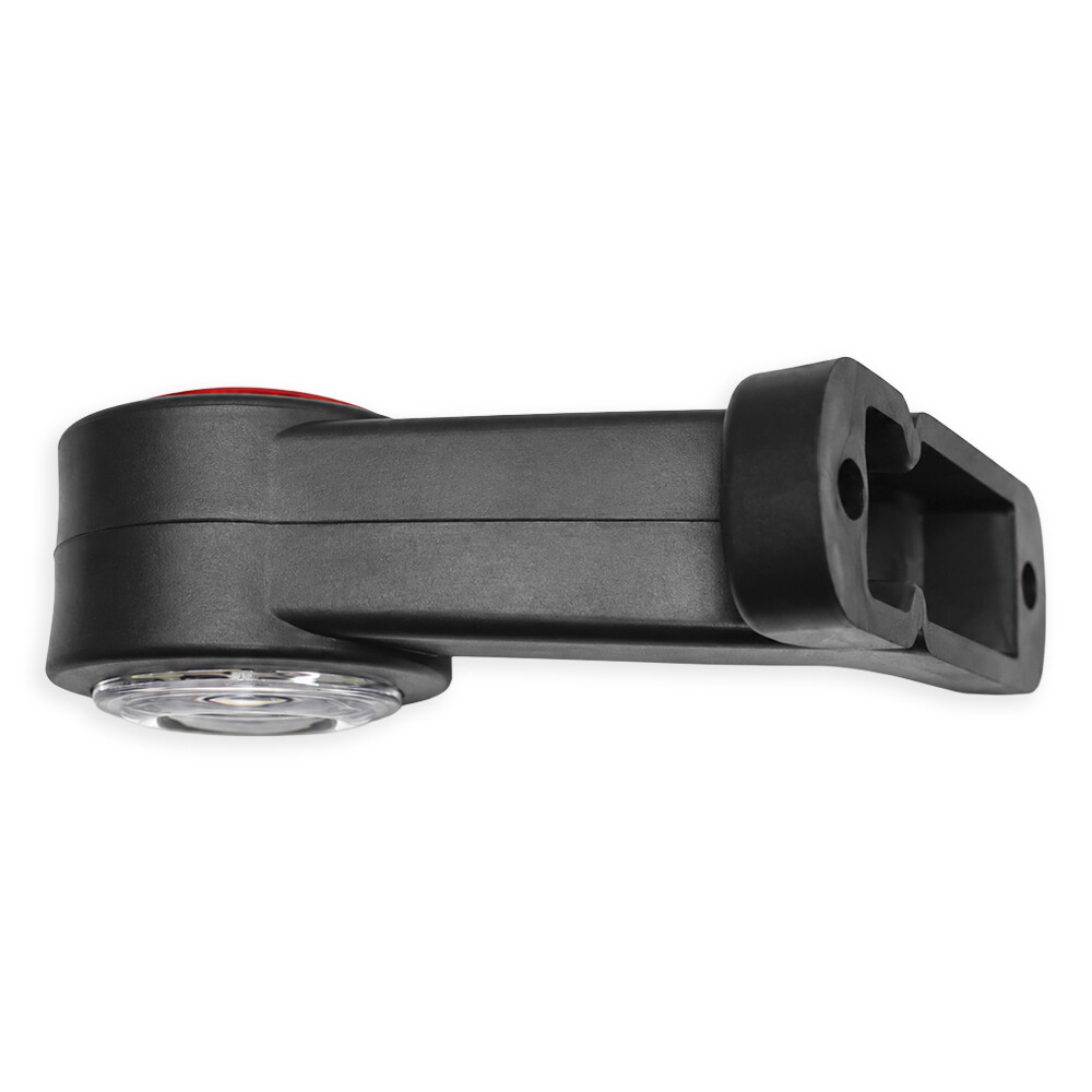 Ліхтар габаритний ріг LED кривий 13 см