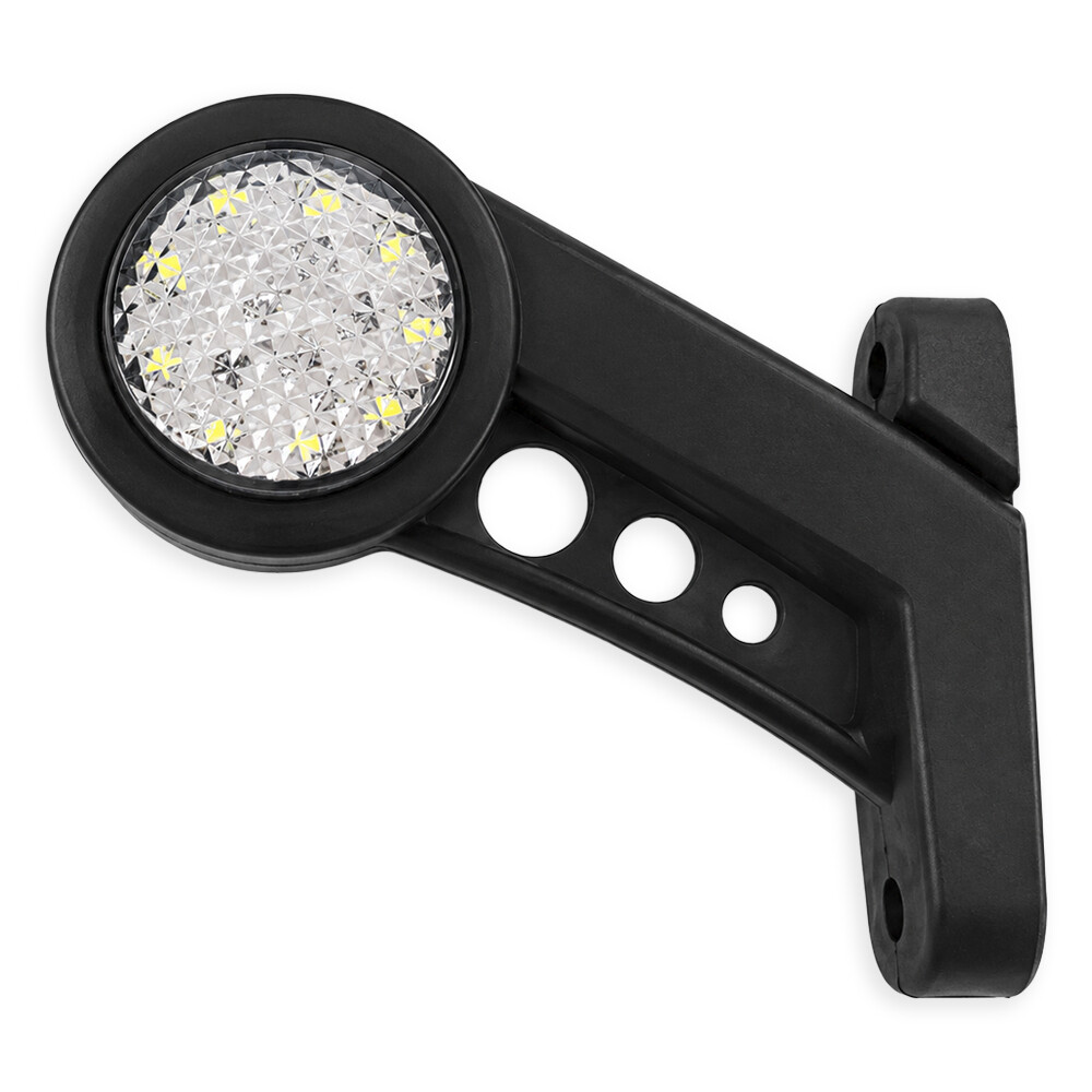 Ліхтар габаритний ріг LED кривий 13 см Ліхтар габаритний ріг LED кривий 13 см