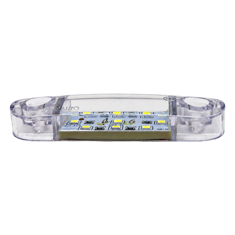 Ліхтар габаритний LED9 білий 12-24V 85*24мм